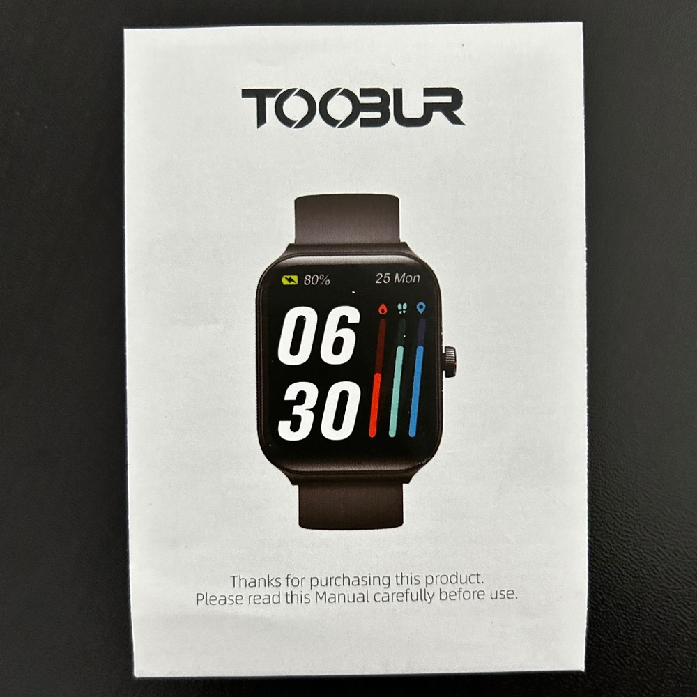 BRAND NEW TOOBUR Smart Watch w/ Alexa Built-in, 1.8" Compatible Android & iOS - Picture 6 of 6